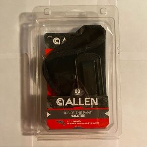 -Allen Inside the Pant Holster for SM/MD Double Action Revolvers Handgun Size 00